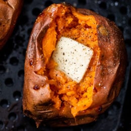 Air Fryer Baked Sweet Potato