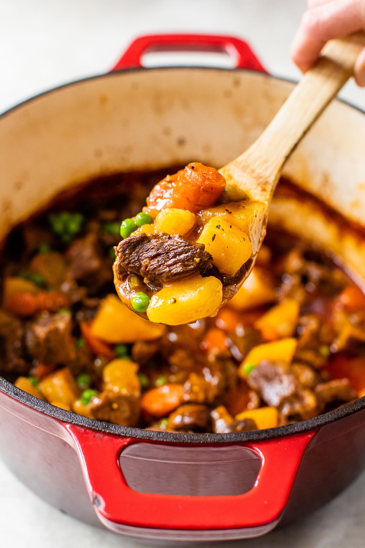 Beef Stew with Potatoes and Carrots