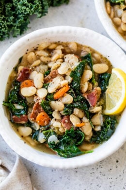 Brothy Beans and Greens
