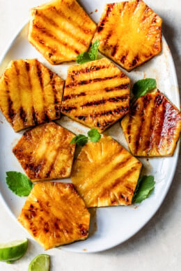 grilled pineapple