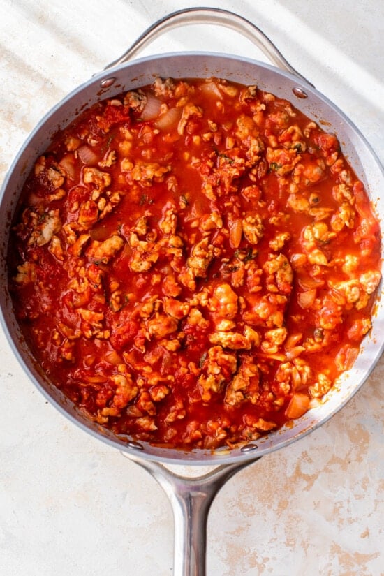 sausage tomato sauce